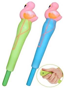 długopisy szkolne FLAMINGI gniotki antystresowe GNIOTEK squishy dla dzieci