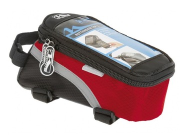 Sakwa M-WAVE na smartfona do ramy czerwona