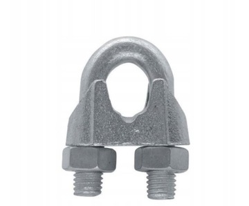 Zacisk linowy kabłąkowy zaciski ATEST 3mm 10szt