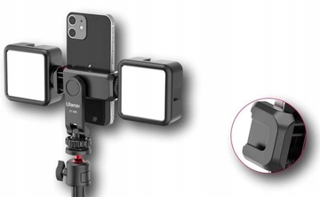 Вращающийся на 360° держатель адаптера-штатива для смартфона на штативе