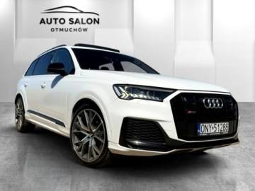 Audi Q7 II SQ7 Facelifting 4.0 TDI 435KM 2020 Audi SQ7 MASAZE pneumatyka WENTYLACJA 4 kamery, zdjęcie 2
