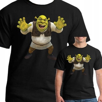 FIONA SHREK KOSZULKA KOT W BUTACH M 3131 CZARNA