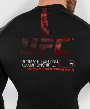 RASHGUARD VENUM UFC ADRENALINE Fight Week с длинным рукавом черный L
