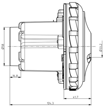 TURBINA SILNIK DO ODKURZACZY DOMEL 467.3. 618 -2