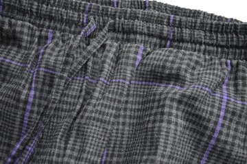 TEZENIS spodnie piżama męska dół krata flanela L