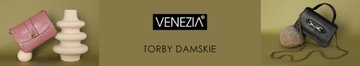 Damska pojemna torba VENEZIA ze skóry naturalnej w kolorze brązowym.