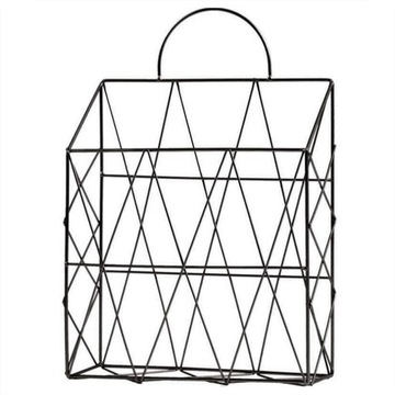 KOSZ ORGANIZER NA ŚCIANIE PÓŁKA METAL ELEGANCKI
