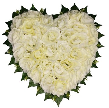 Wiązanka stroik na grób cmentarz nagrobna serce