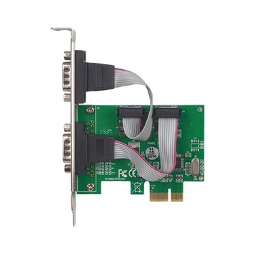 Плата контроллера PCI-E, 2x RS-232 COM, последовательный порт 152082