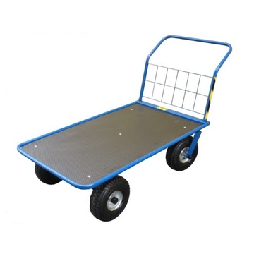 MEGA Wózek transportowy STACH III platformowy 125x75cm nośność 400kg POLSKI