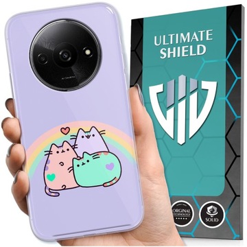 ETUI CASE OBUDOWA NA TELEFON DO XIAOMI REDMI A3 4G WZORY + PANCERNE SZKŁO