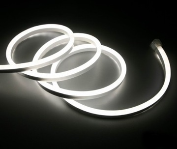 NEON LED FLEX TAŚMA WĄŻ 10M ZEW/WEW ELASTYCZNA