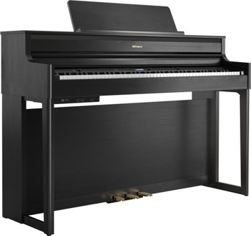 Roland HP 704 CH czarny mat - pianino cyfrowe