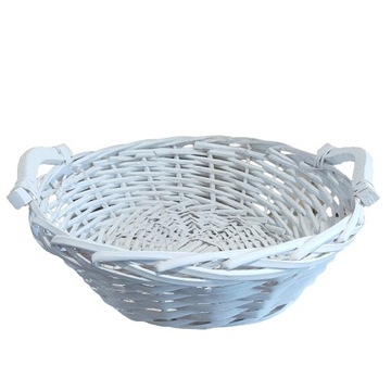 KOSZYK KOSZ PREZENTOWY WIKLINOWY OSŁONKA NA KWIATY M