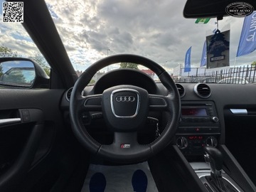Audi A3 8P Hatchback 3d 2.0 TFSI 200KM 2009 Audi A3 Sportback 2.0T (200 ps ) S- line Automat Szwajcaria Serwisowany, zdjęcie 37