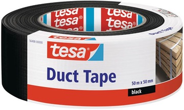 Taśma naprawcza Duct 50mmx50m czarna Tesa