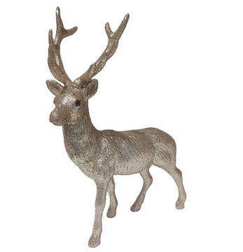 FIGURKA RENIFER JELEŃ DEKORACJA ŚWIĄTECZNA NA CHOINKĘ STROIK WIANEK PREZENT