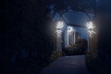 4x СОЛНЕЧНЫЕ СВЕТОДИОДНЫЕ САДОВЫЕ ФАСАДНЫЕ СВЕТИЛЬНИКИ СВЕТОДИОДНЫЕ НАРУЖНЫЕ НАСТЕННЫЕ СВЕТИЛЬНИКИ ВОДОНЕПРОНИЦАЕМЫЕ