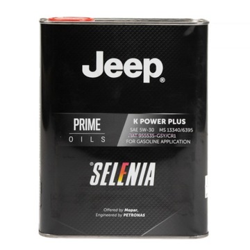Olej Selenia K Power Plus 5W30 2L do Jeep