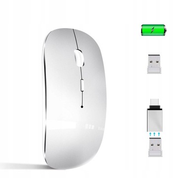 БЕСШУМНАЯ БЕСПРОВОДНАЯ МЫШЬ PLUG and PLAY ДЛЯ НОУТБУКОВ C