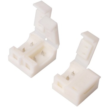 ZŁĄCZKA DO TAŚM LED 10mm 2PIN - 2PIN WODOODPORNA