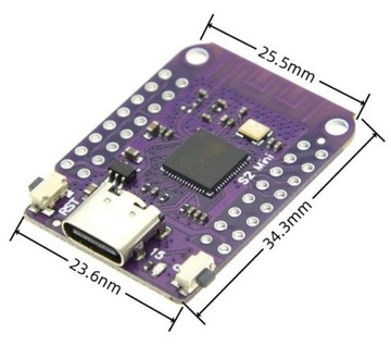 ESP32 S2 Mini ESP32-S2FN4R2 Arduino MicroPython