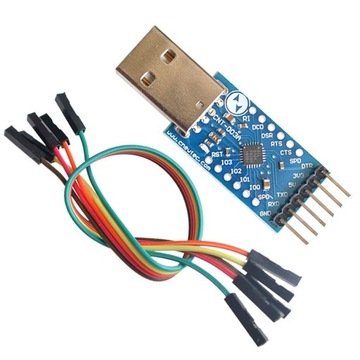Konwerter USB - UART TTL układ CP2104 Silabs