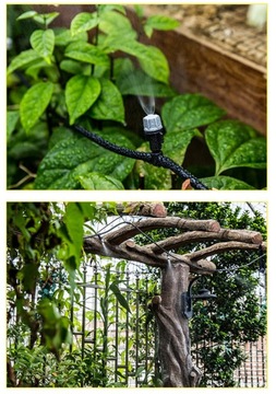 САДОВАЯ ВОДЯНАЯ ЗАВЕСА SPINNER MIST С НАСАДКАМИ ДЛЯ САДОВОЙ ТЕПЛИЦЫ 10М