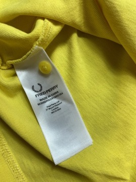 FRED PERRY/ ORYGINALNE ŻÓŁTE POLO /M