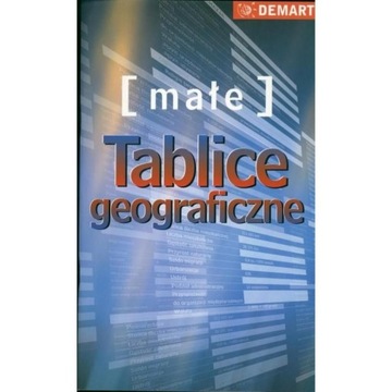 Małe tablice geograficzne Piotr Jahn