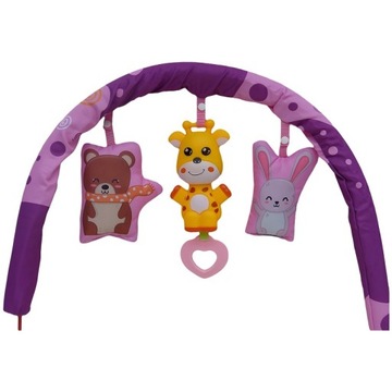 Качалка с вибрацией + игрушка с мелодиями.