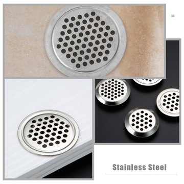 100 шт. вентиляционное отверстие для шкафа, двухстороннее круглое вентиляционное отверстие