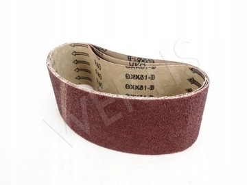 PAS BEZKOŃCOWY PAPIER ŚCIERNY TAŚMA DO SZLIFIERKI TAŚMOWEJ 75x457 P150 10sz