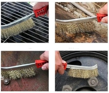 ЩЕТКА ИЗ ОЦИНКОВАННОЙ СТАЛЬНОЙ ПРОВОЛОКИ