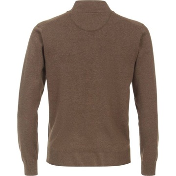 sweter męski rozpinany Redmond 8302 brązowy M