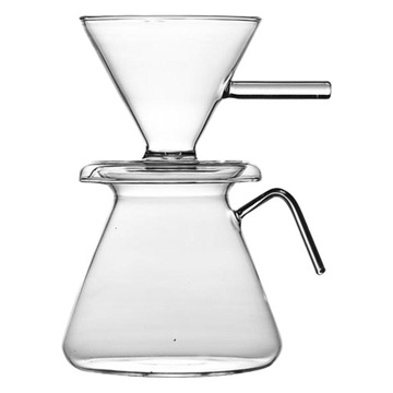 Pour Over Coffee Maker Glass Carafe Manual Drip