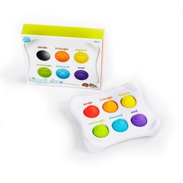 FAT BRAIN TOYS Kolorowe bąbelki z kształtami