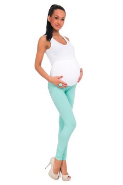 LEGGINSY CIĄŻOWE KIESZENIE DŁUGIE GETRY - LCK- 3XL