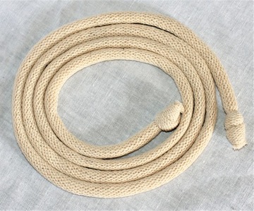 Pasek Boho ze sznurka bawełniany ecru 150cm HIT