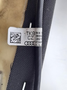 AUDI A4 B8 8K0 LIFT 2015 СПИНКА БОКОВОГО СИДЕНИЯ ЗАДНЯЯ ЛЕВАЯ ЗАДНЯЯ СТОЙКА + ПОДУШКА БЕЗОПАСНОСТИ