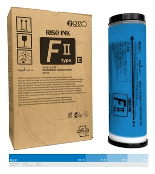 RISO farba S-8122E Blue FII - 1000ml