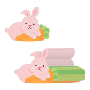 50 открыток с кроликом Лолли, пасхальные открытки с сообщениями, очаровательные сладкие бумажные открытки для обмена открыток