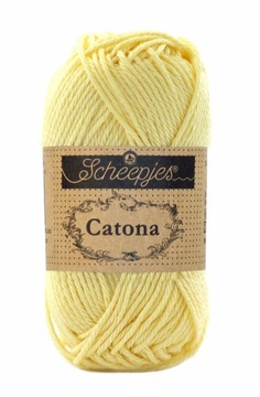 Włóczka Scheepjes Catona 403 / 50 g - lemoniada