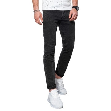 Spodnie męskie jeansowe SKINNY FIT cza P1062 XL