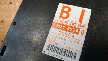 SUZUKI LIANA 1.6 16V ŘÍZENÍ MOTORU 33920-55GA0