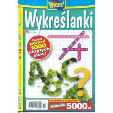 Krzyżówki Wiem! Wykreślanki 14/2022