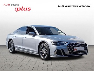 Audi A8 D5 Sedan Facelifting 3.0 55 TFSI 340KM 2022 Audi A8 Head Up, Hak, Domykanie, Bang, Kamery 360, Night Vision, 3.0 340KM, zdjęcie 6