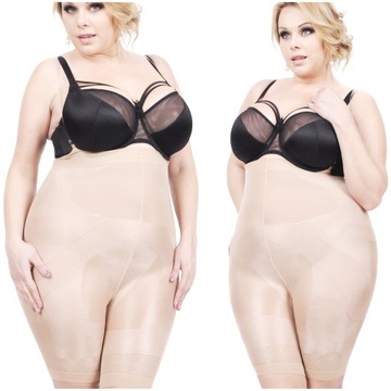 Orirose WYSOKIE Majtki WYSZCZUPLAJĄCE brzuch MODELUJĄCE talię uda SIZE PLUS