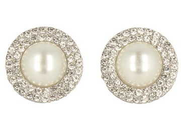 Серебряные серьги с жемчугом