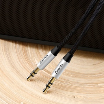 kabel przewód jack 3.5 wtyk AUX audio 100cm Baseus